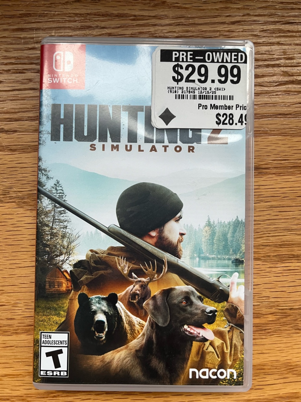 Nintendo Switch Hunt Simulator Game